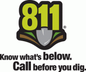 Call Before You Dig! 811